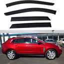 4pcs Side Window Deflectors for Cadillac SRX 10-16 Outside Mount CL4P01