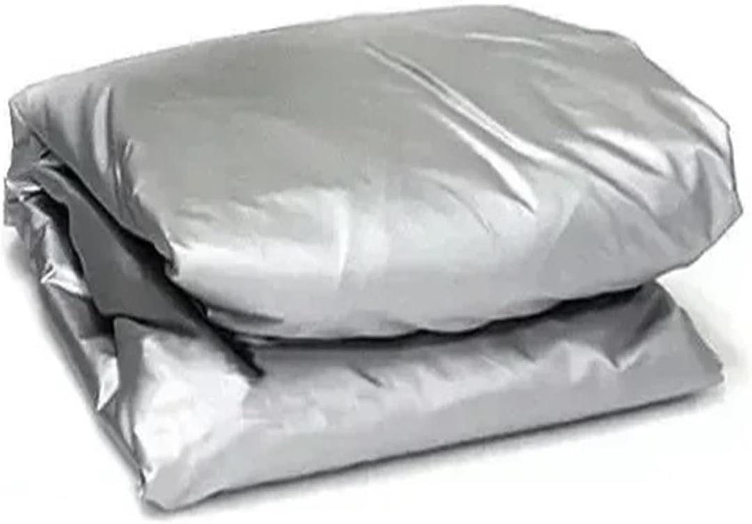 The Four Seasons Full Car Cover PE Film Coat Aluminum Sunshade Ray Reflectioncar Cover(M)