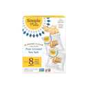 Simple Mills Almond Flour Crackers Snack Packs, Sea Salt, Healthy Halloween Snacks for Kids, Individual Packs, Gluten Free, 8 Ct (Pack of 1) (6.5 Ounce (Pack of 1))