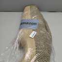 Mkono Woven Storage Basket Decorative Rope Basket Wooden Bead Decoration for Blankets,Toys,Clothes,Shoes,Plant Organizer Bin with Handles Living Room Home Decor, Yellow and Black, 16" W  13.8"