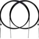 2pcs Boat Throttle and Shift Cables Compatible with Mercury MerCruiser Marine Force Outboard Engine 600A/4000 Series Controller(Gen 1/CC179xx, Gen2/CC189xx)