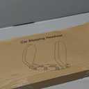 JZCreater Car Headrest Pillow, 180°Adjustable Head Neck Support Pillow, U Shaped, Travel Sleeping Car Headrests, Only for Car Seat Headrest with 2 Metal Poles， Not for Fixed or Integrated headrests