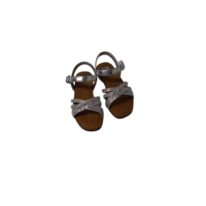 Women's Shoes SM New York Silver Sandals 4 