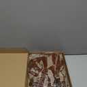 12 Pcs Khaki Velvet Ribbon Bows Christmas Tree Ornaments Vintage Velvet Bows for Tree Garland Wreath Indoor Xmas Decorations (3/8'' Wide, 5 * 7 inch) Color: Khaki