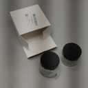 Patelai 4 Pieces Round Wide-mouth Leak Proof Plastic Container Jars with Lids for Travel Storage Makeup Beauty Products Face Creams Oils Salves Ointments DIY Making(2 Ounce,Black)