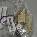 Prime-Line U 9912 Keyed Chain Door Guard, 3-1/4 In., Steel and Diecast Construction, Brite Brass-Plated Finish (Single Pack)