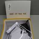 Red Light Photon Facial Mask with Remote Control, 7 Custom Modes with Infrared, Portable with Timer for Home Use