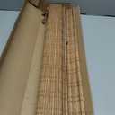 LazBlinds Bamboo Roller Shades, Ceylon Light Russet, 26" W x 70" H