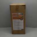 4'x100' Safety Fence with Reflective Strips, Orange Construction Barrier Fence Plastic Mesh Fencing Roll, Temporary Fence for Construction, Snow Fencing, Road Warning, Event, Crowd Control