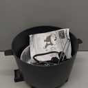 Presto 8-Quart Big Kettle, Steamer and Deep Fryer Multi-Cooker, Black