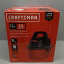 CRAFTSMAN CMXEVBE17250 2.5 Gallon 2.5 Peak HP Wet Dry Vac, Portable Shop Vacuum Wet and Dry with Filter Bag, Hose and Attachments for Cleaning in the Home