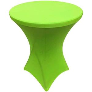 Fuchsia 32x42 inches Cocktail Highboy Spandex Fitted Stretch Tablecloth Table Cover Wedding Event Party
