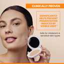 Avne High Protection Tinted Compact, Mineral Sunscreen, Tinted Sunscreen, Broad Spectrum SPF 50+, UVA/UVB Blue Light Protection, 100% Mineral, Water Resistant, Non-Greasy, Fragrance-Free
