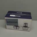 Kitchen in the box Mini Food Processor, Electric Meat Grinder & Food Chopper with 400W Powerful Veggie Chopper-One 3 Cup Bowl & S Blades for Meat/Fish/Vegetable/Baby Food