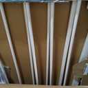 DUMOS 30-40.5" Baby Gate for Stairs & Doorways, Auto Close, White