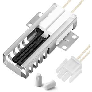 UpgradedWB13K21 Gas Range Oven Flat Igniter with Connector Plug, 5303935066 Oven Igniter for GE Hotpoint Kenmore Gas Stove, Replaceable IG9998 Norton-501a AP2020569 PS231280 WB13T10045 by Cenipar