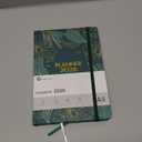 2026 Planner, 12 Month Weekly and Monthly Calendar 2026, Hardcover Daily Agenda Planners from Jan. to Dec, Habit Tracker Journal with Ribbon Bookmark 5.75" x 8.4"(Peacock Green)