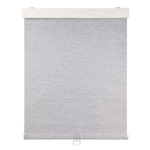OCTO Cordless Blackout Roller Shades for Indoor Windows,Free-Stop Shade with Valance,Thermal Insulated Woven Fabric,UV Protection，Blinds for Home，Office，Easy to Install(72" H x 29" W, Grey)