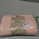 DecorUhome Spring Valentines Corduroy Pink Throw Pillow Covers 20x20 Set Of 2 Decorative Soft Boho Farmhouse Couch Pillow Covers for Living Room Bed Sofa Broadside Striped Pillow Cases