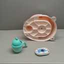 Baby Bath Seat, Bath Seat for Baby 6 Month & up, Baby Bath tub Seat with Suction Cups, Non-Slip, Detachable, Pink