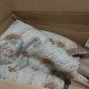 Runner Rug for Hallway 3x5ft, Nostalgic Flower Printed Leaves Washable Runner Rugs with Tassels Woven Floor Carpet Runners for Hallways Kitchen Laundry Entryway (Green)