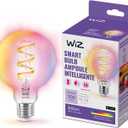 WiZ Connected Color G25 Color Filament LED Smart Bulb - Pack of 1-300 Lumen - E26 Indoor - Connects to Your Existing Wi-Fi - Control with Voice or App + Activate with Motion - Matter Compatible