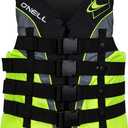 O’Neill Men’s SuperLite USCG Approved Life Vest – Lightweight Men’s Life Jacket for Boating, Wakeboarding, Waterskiing & Your Favorite Water Activities, Medium
