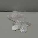 Daifunli 24 Pcs Sublimation Buttons Blanks with Pins 3 Inch Sublimation Buttons Pins, Clear Acrylic Heat Transfer Style, Make Your Own Pin Badge for Christmas DIY Craft Gifts