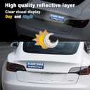 2 x 2pcs Student Driver Magnet for Car,Safety Warning Be Patient New Driver Sticker-Colorful,Eflective,Weather Resistant Bumper Sticker Magnetic Reflective Rookie Drive(Blue) (Bule)