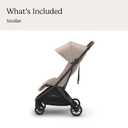 UPPAbaby Minu V3 Travel Stroller - Lightweight & Compact - Ada