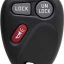 2 Pack Keyless Entry Key Fob Car Remote Replacement fit for 1998 1999 2000 2001 2002 Chevrolet Chevy Silverado Suburban GMC Sonoma Sierra Yukon with KOBUT1BT 15732803 (315MHz)