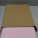 GEAoffice 9 Pockets Top Loader Binder Holds 324 Cards, Premium PU Leather Trading Card Binder for Toploader, Side Loading Zipper Card Binder Top Loader for 3"4" Rigid, MTG, TCG, Waterproof, Pink