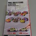 4.2 inch Pull Back Cars Toys Set, Push and Go Pull Back Cars Matchbox 1:28 Race Car 3 Pack Suitable for Toddlers 3 4 5 6 7 Year Old Kids Toys