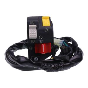Handlebar Control Switch Start Kill Stop Headlight Compatible with Honda FourTrax Recon 250 TRX250TM 2007-2017 ATV 35150-HM8-B61 35150-HM8-B62 Electrical Lever
