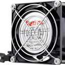 Wathai AC Axial Fan 110V 120V 80mm x 25mm Ventilation Exhaust Fan with AC Plug, for DIY Cooling Projects