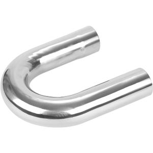A-KARCK U Bend Exhaust Pipe 3.5" OD, 180 Degree Stainless Steel Exhaust Tube Mandrel Bend, Custom Your Own Exhaust System