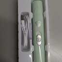 VIWIK Dog Nail Grinder, 2-Speed Rechargeable Dog Nail Trimmers for Large Medium & Small Dogs, Upgrade Professional Electric Pet Paws Grooming, Quiet Puppy Grooming Tool, for Dogs Cats (Green)