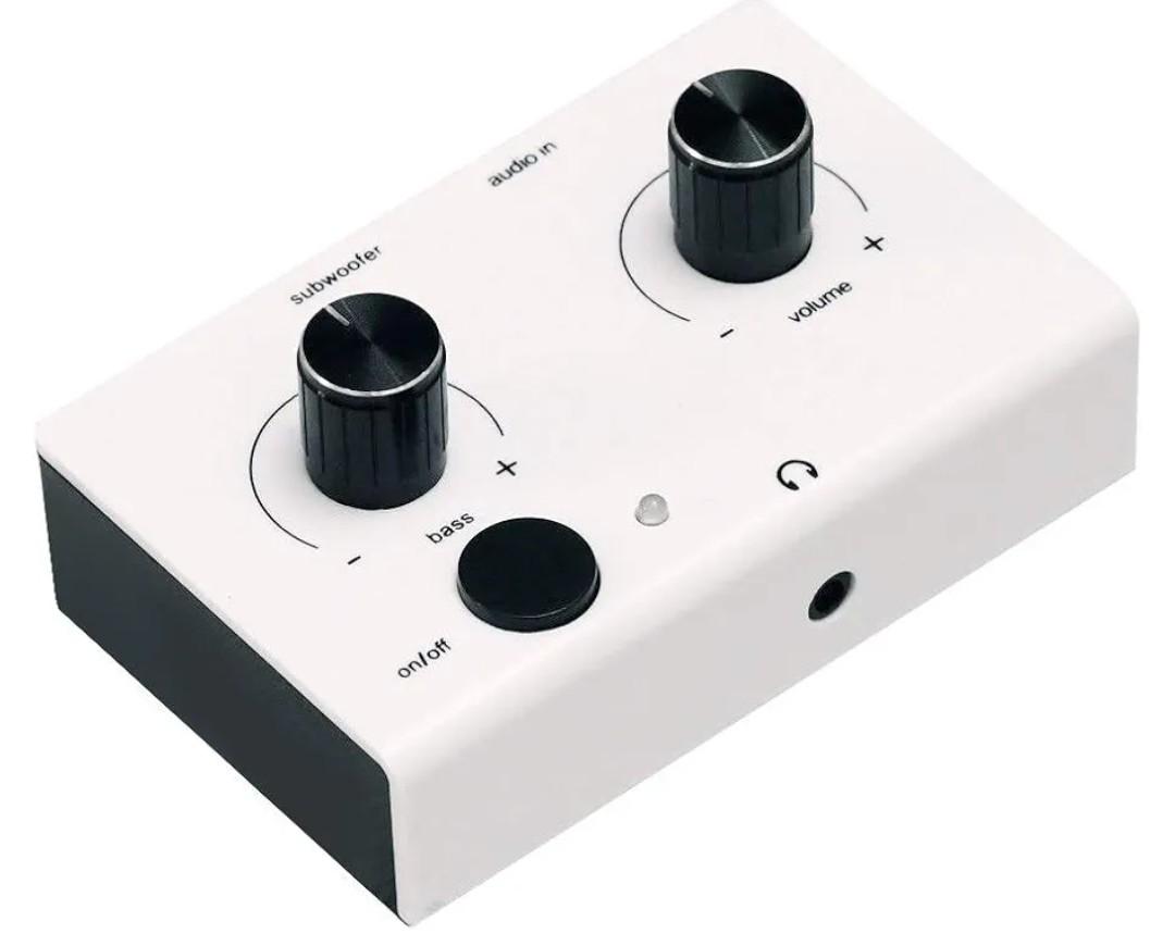Replacement Control Pod Two Tone Edition Compatible for Logitech Z-2300 Computer Speakers W/B