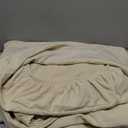 SearchI Dining Room Chair Covers Set of 8, Stretch Jacquard Parsons Chair Slipcovers Super Fit Removable Washable Kitchen Chair Protector Cover for Dining Room, Hotel, Ceremony (Beige Rhombus)