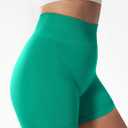 CELER Womens Workout Shorts Seamless Scrunch Butt Gym Shorts High Waisted Yoga Athletic Booty Shorts (Green, XL)