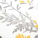 Lush Decor Aprile Soft Reversible Floral Comforter Set, 8 Piece Set, King, Yellow & Gray - Floral Bedding Set - King Sized Comforter - Yellow Bedding - Spring Home Decor - Cottage - Farmhouse