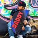 Pride Fans Clack Daddy Large Loud Clack Bamboo Folding for Festivals Circuit Party Club Dance