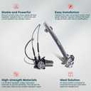 FINDAUTO Power Window Regulator Front Left Driver Side fit for 1994-1997 for Honda for Accord 741-713 Window Regulator and Motor Assembly with Motor