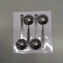 Flezoo 4Pcs Coffee Scoop Spoon - 1 Tablespoon 15ML Stainless Steel Long Handle Measuring Spoons for Ground Coffee, Loose Tea and Powder