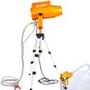 LANGXUN 1000W Summer Foam Party Machine, Water Play Foam Blaster with Super Soaker Nozzles - Outdoor Pool Party Foam Cannon for Backyard, Splash Pad, Summer Camp