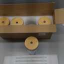 DWTS DANWEITESI Glass Cups with Lids and Straws,24 oz Smoothie Cup with Lid and Straw-Boba Mason Jar,Matcha Cup Wide Mouth Reusable Drinking Glasses,Iced Coffee Cups Glass,Vasos De Vidrio4 Pack