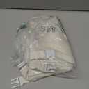 2-Pack Reusable Beeswax Bread Bags for Sourdough & Homemade BreadCotton Waxed Bags Keeps Fresh Longer(Ivory Loaf)