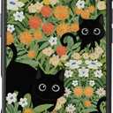 Clear TPU Phone Case Cover for iPhone 17 Air with Design, Drop Protection, Cute Case for Girl Women, Cat2