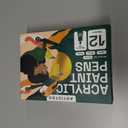 2 x ARTISTRO 12 Regular Paint Pens for Glass Marking, Rock Painting, Ceramic, Wood, Fabric, Scrapbooking, DIY Craft Making, Coloring - Acrylic Paint Markers Medium Tip 3mm (Multicolor)