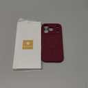 Miracase Magnetic for iPhone 17 Pro Case, Compatible with MagSafe, Integrated Silicone Camera Control Cover, 3.0mm Thicken Shockproof Drop Protection Phone Case for 17 Pro,Wine Red